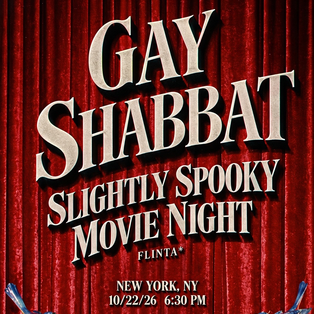 Gay Shabbat x Spooky Movie (FLINTA edition)